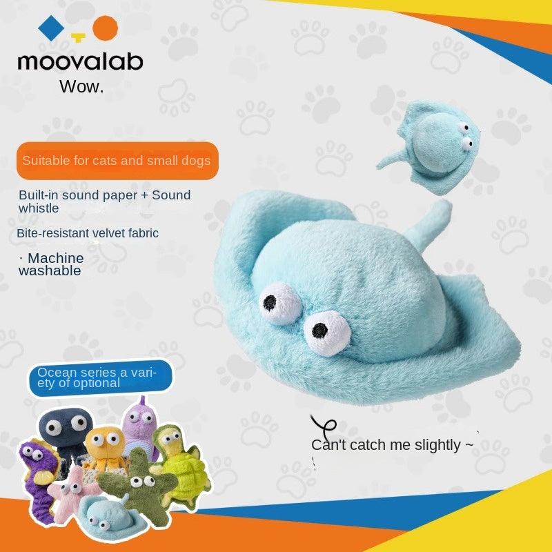 MoovaLab® Durable Plush Interactive Pet Toy - KIKOPALS