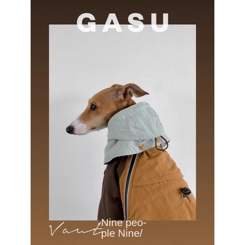 GASU® Waterproof Detachable Whippet Raincoat - KIKOPALS