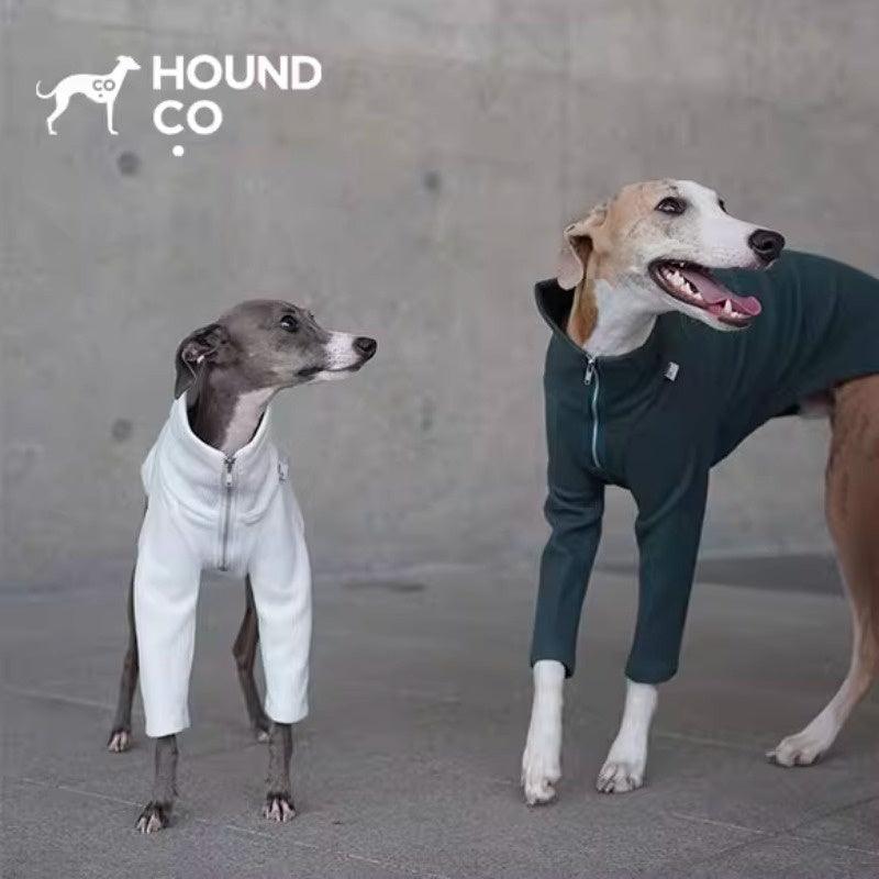 Hound Co.® Ribbed Half-Zip Dog Top - KIKOPALS