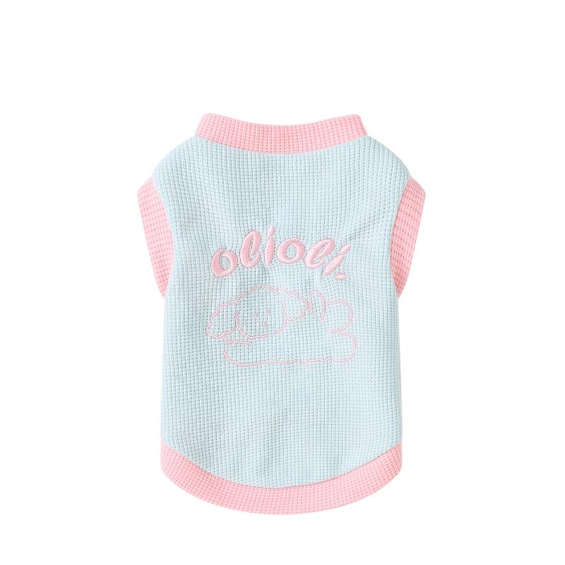 OLIOLI PET® Color-Block Waffle Dog Vest - KIKOPALS