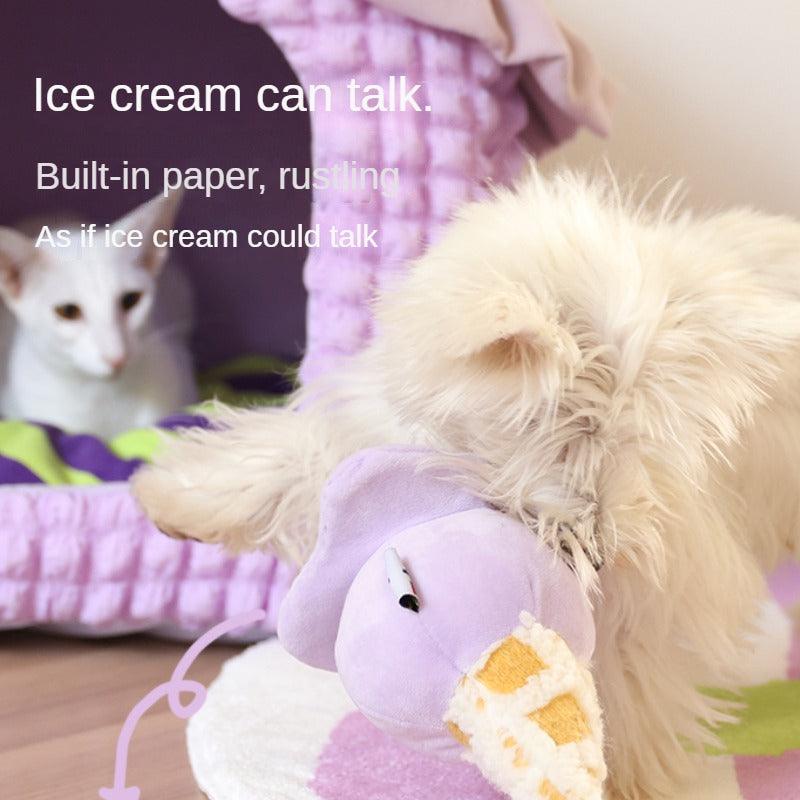 Wooligan® Catnip Ice Cream Cat Toy - KIKOPALS