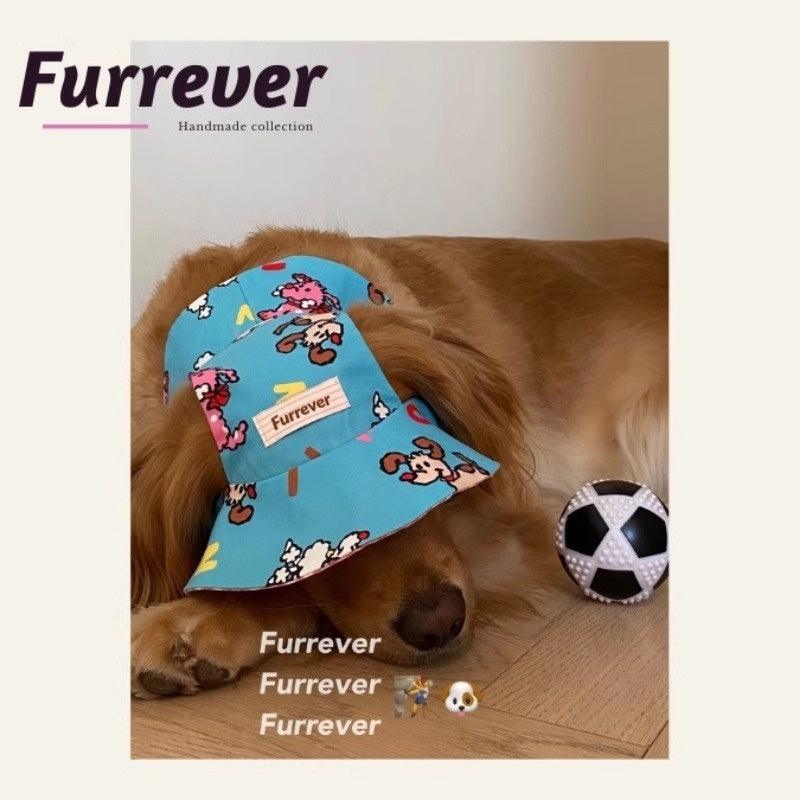 Furrever® Blue Pet Fisherman Cap - KIKOPALS