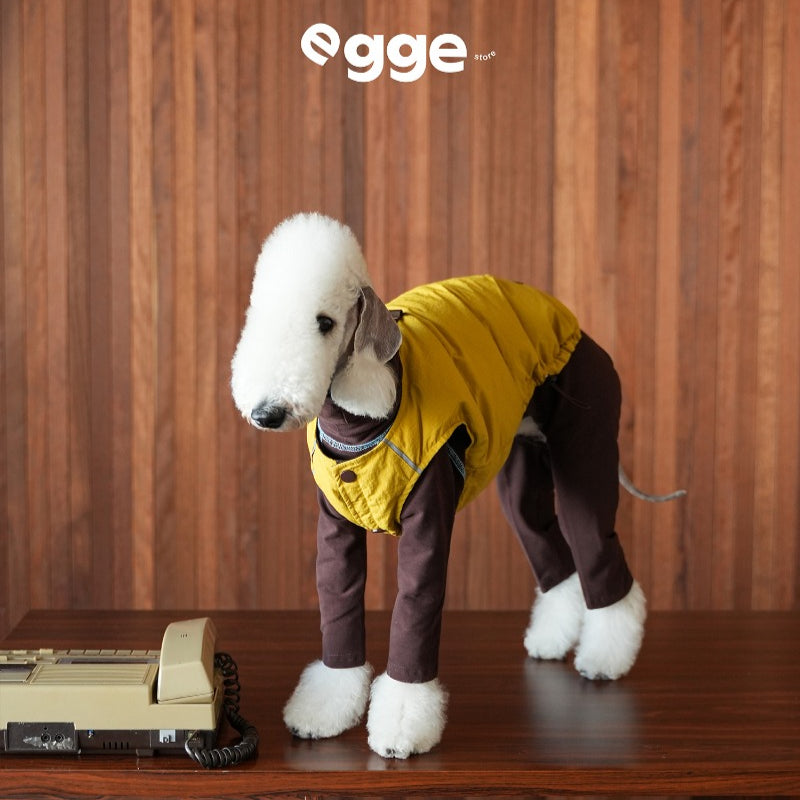 egge® Reversible Duck Down Vest for Dogs