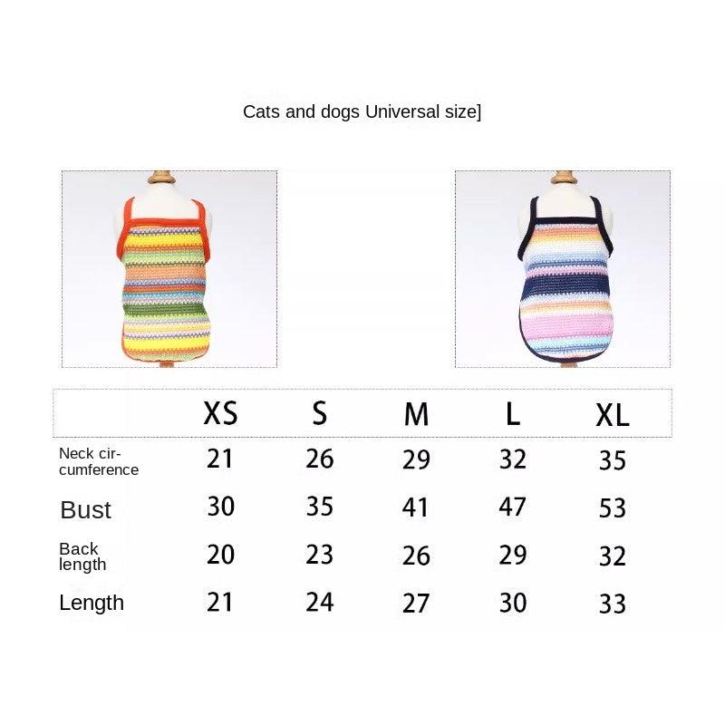 BITEONE® Pet Rainbow Halter Loungewear - KIKOPALS