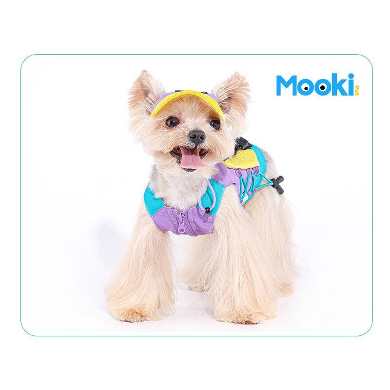 MookiPet® Functional Purple/Green Pet Vest - KIKOPALS