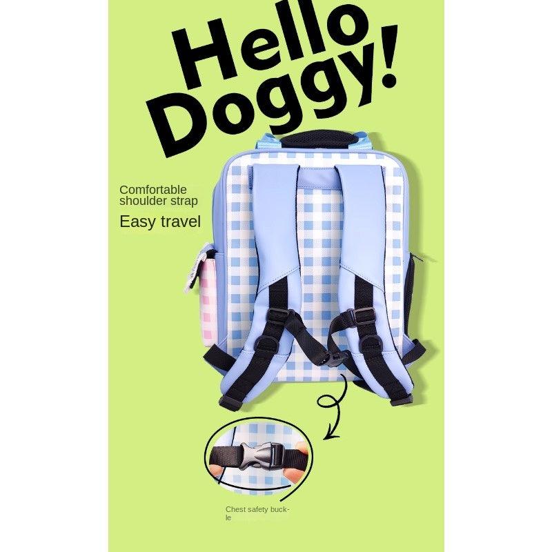 HELLODOGGY® "Hello Doggy" Pet Carrier Backpack - KIKOPALS
