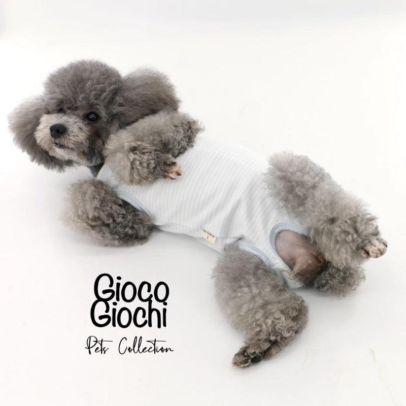 GiocoGiochi® Cotton Striped Four-Legged Dog Home Base Layer - KIKOPALS