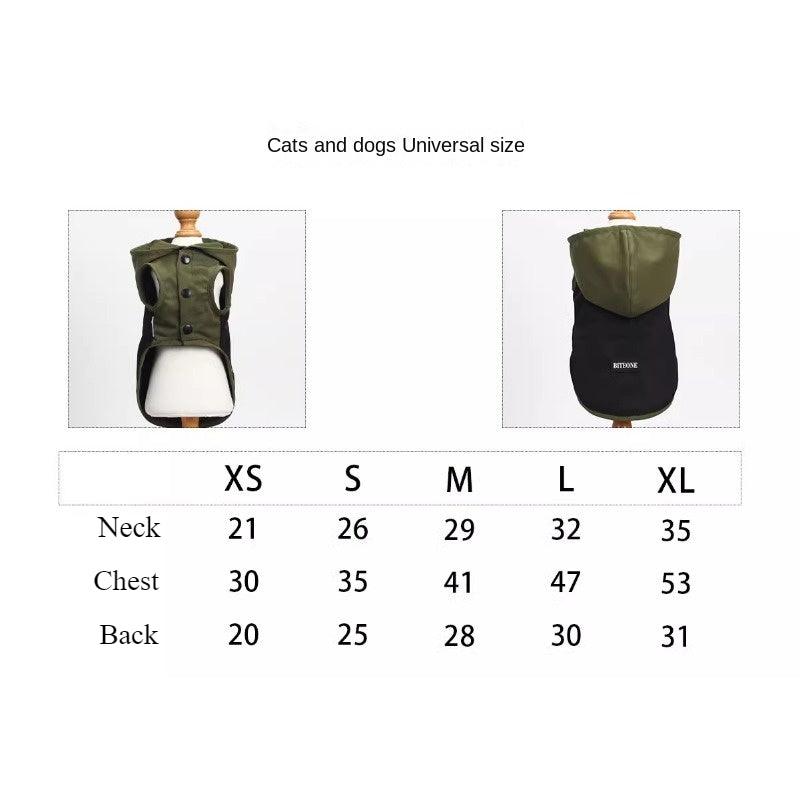 BITEONE® Black/Green Dog Hoodie - KIKOPALS