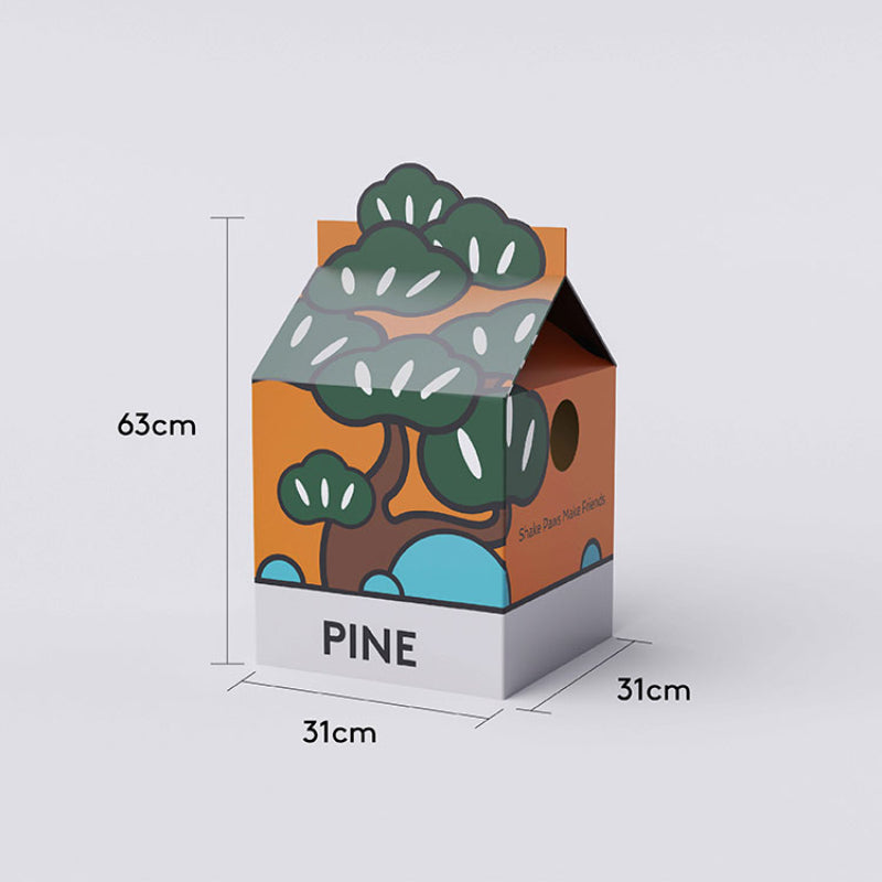 PAWZCITY® Potted Plant Series Cat Box & Scratcher