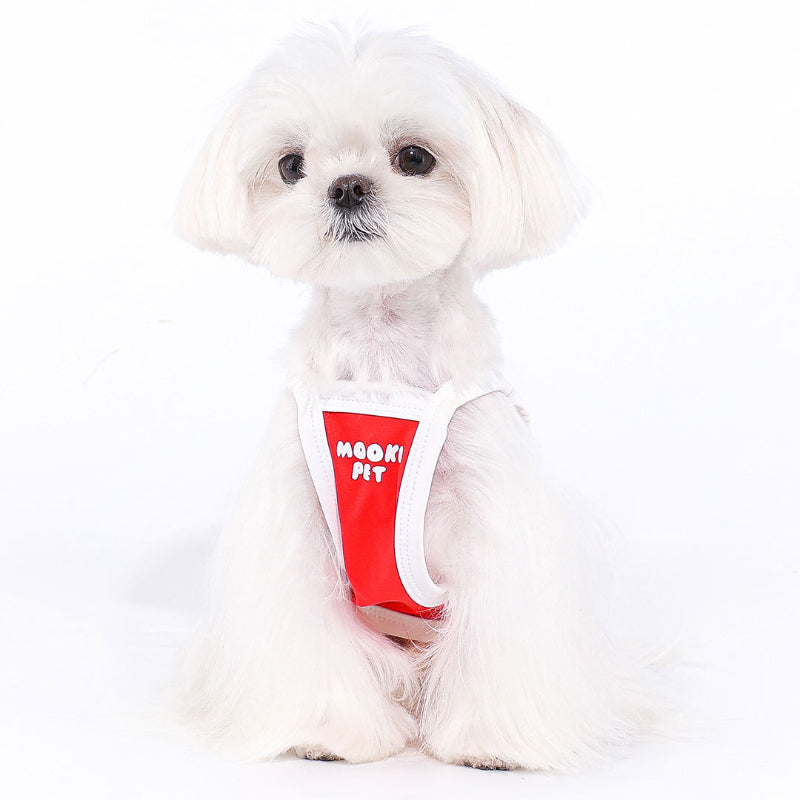 MookiPet® Lightweight Sun-Proof Red Vest for Dogs & Cats