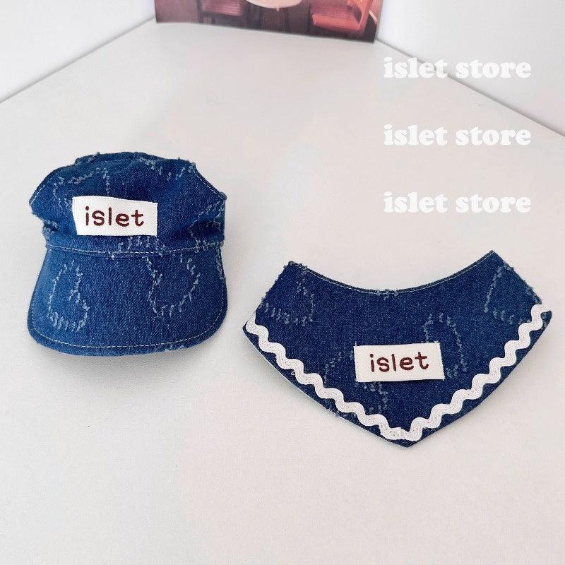 islet store® Blue Denim Pet Bib - KIKOPALS