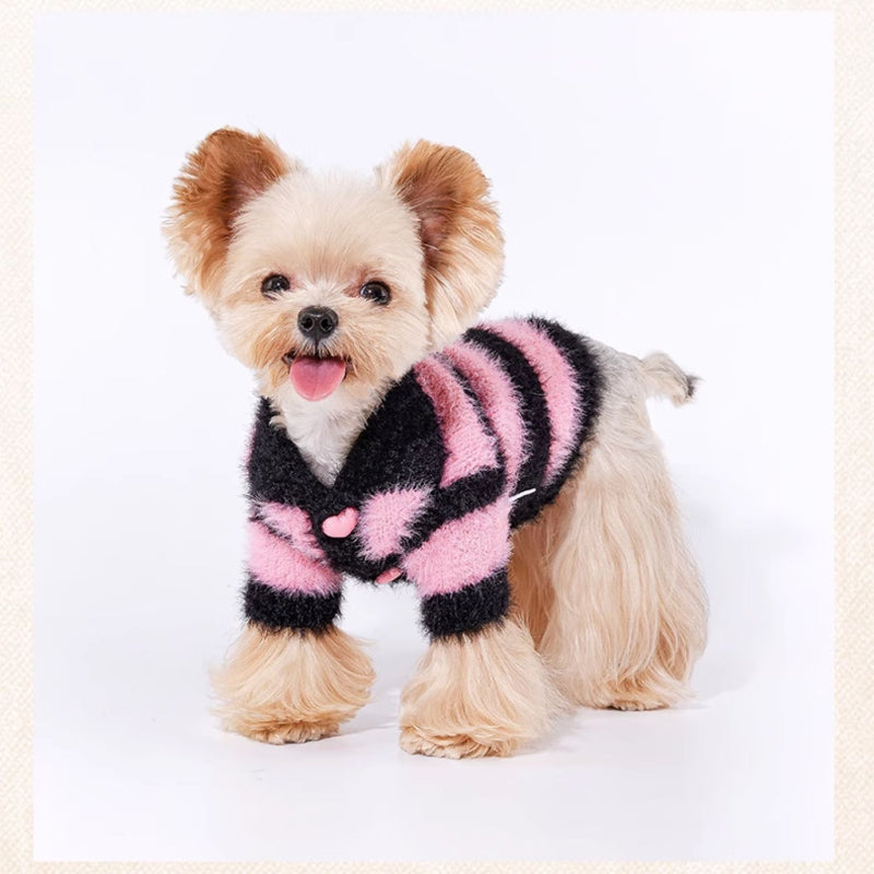 MookiPet® Blackpink Cardigan for Dogs & Cats