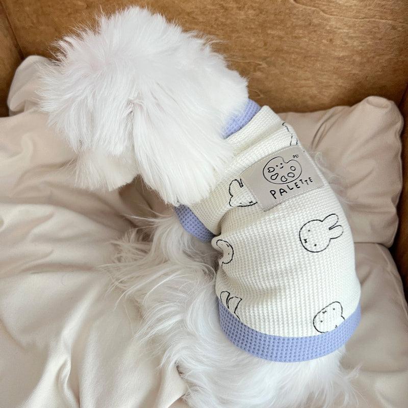 PalettePet® Lavender Miffy Waffle-Knit Sleeveless Pet Top - KIKOPALS