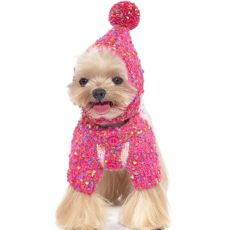 MookiPet®  Knitted Hat and Scarf for Dogs & Cats