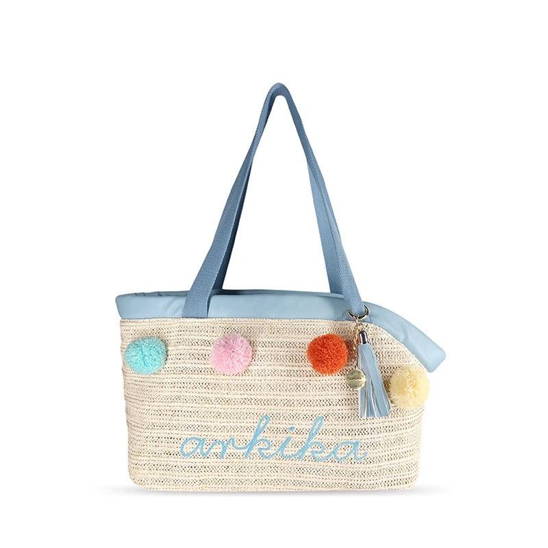 ARKIKA® Pet Summer Straw Bag - KIKOPALS