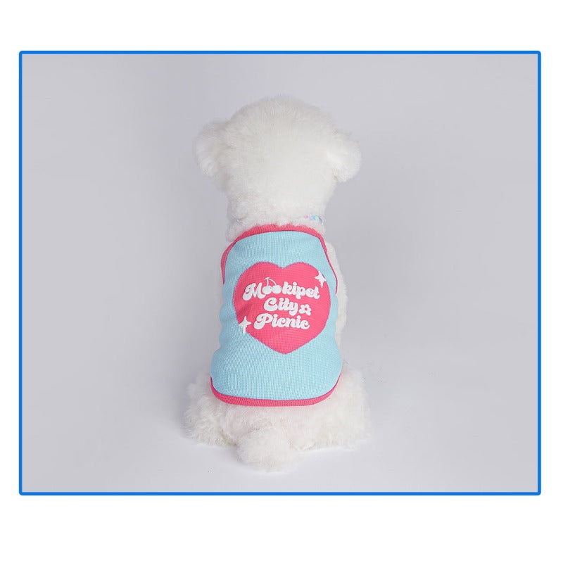 MookiPet® Love Jelly Sling - Colorful Pet Tank Top for Dogs & Cats
