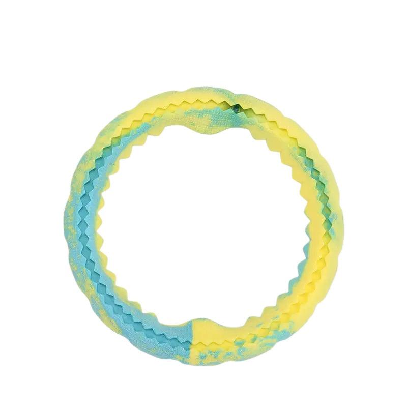 Qmonster® Color-Block Ring Dog Chew Toy - KIKOPALS