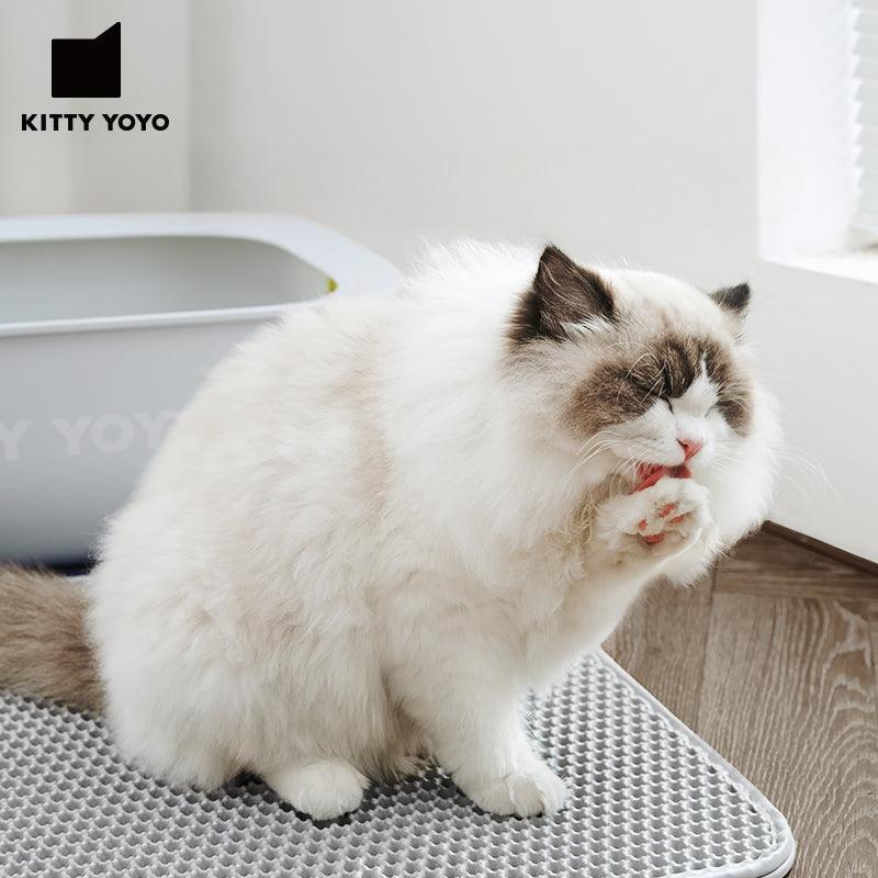KITTY YOYO® Pillette Sand Control Cat Litter Mat - KIKOPALS