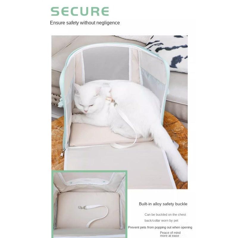 ARKIKA® Frilled Pet Stress-Reducing Backpack - KIKOPALS