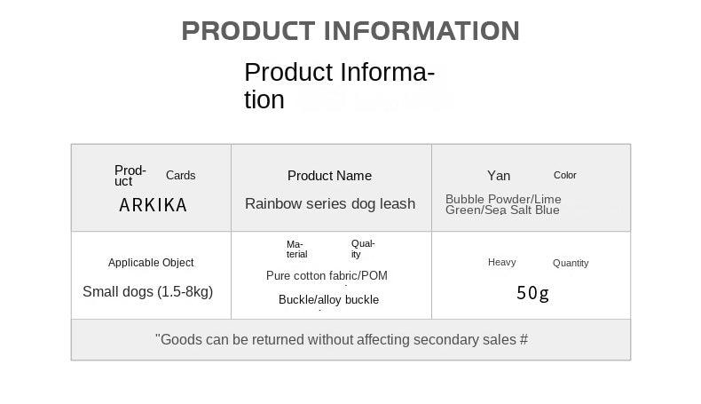ARKIKA® Gradient No-Pull Dog Harness Leash - KIKOPALS