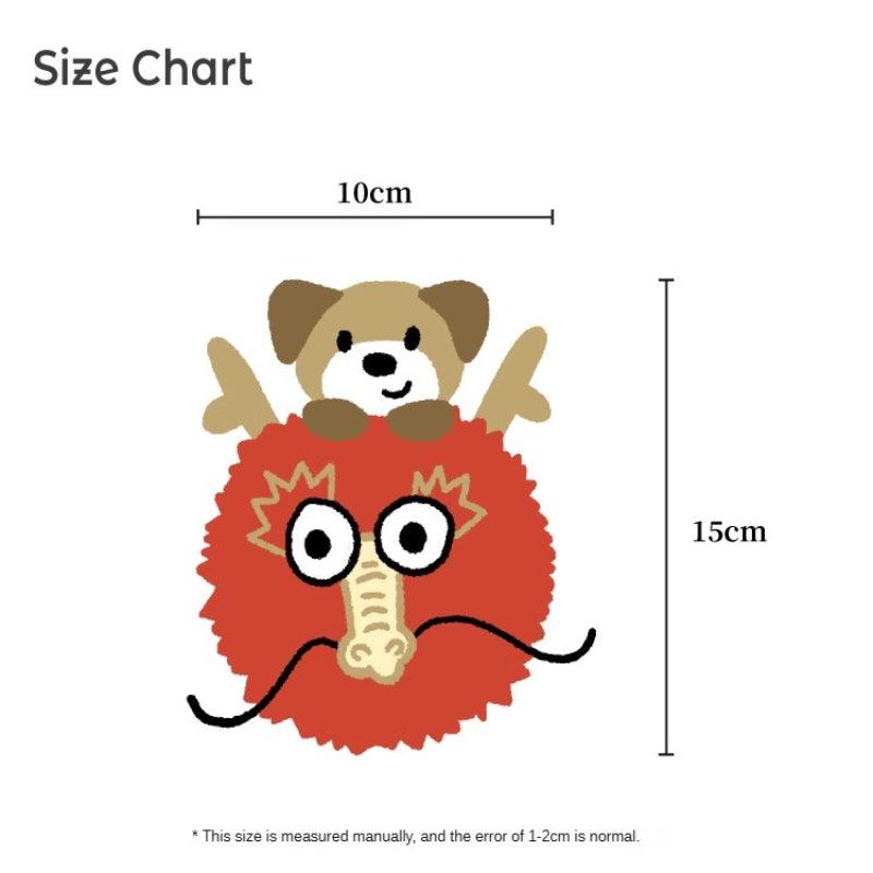 Lazyeazy® Plush Squeaky Pet Toy - KIKOPALS