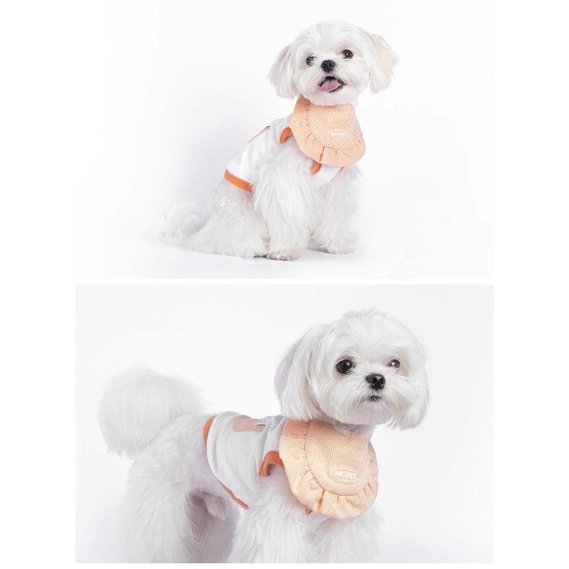 MQPET® Pet Fine Gingham Ruffle Bib - KIKOPALS