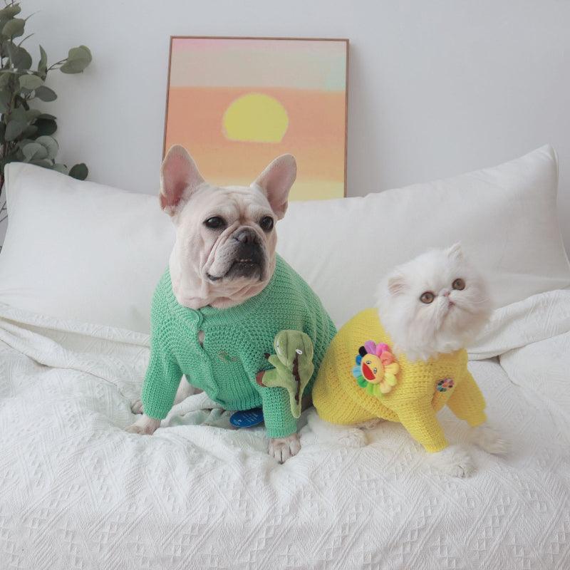 KIKOPALS® Pet Green Sweater - KIKOPALS