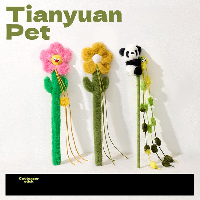 Tianyuan Pet® Cat Teaser Stick - KIKOPALS