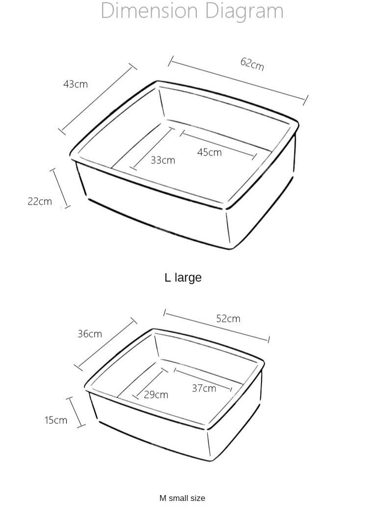 OUpetHome® Enclosed Blue Pet Bed - KIKOPALS