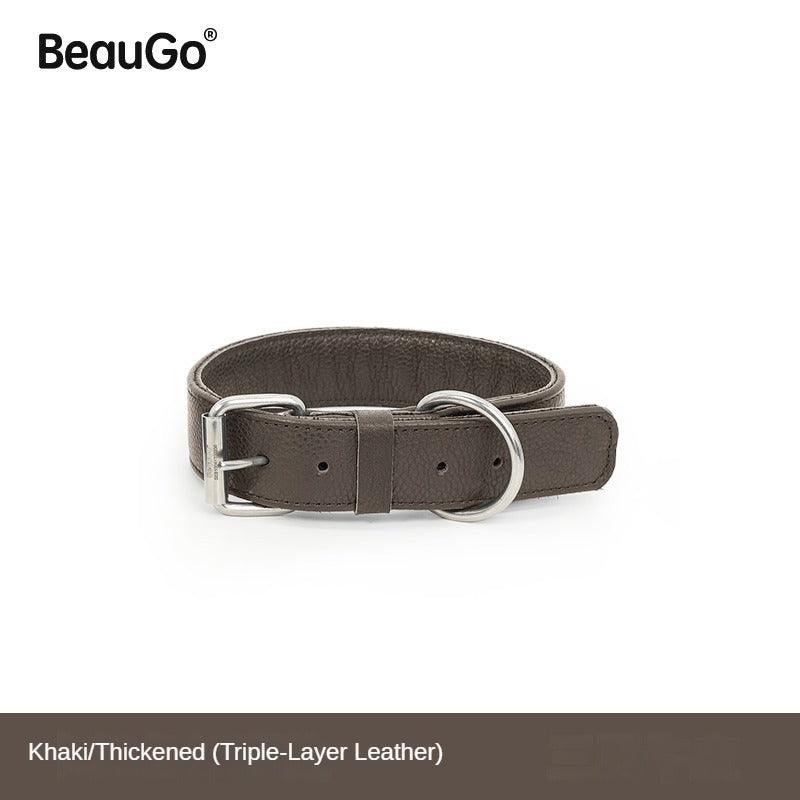 BeauGo® Leather Dog Collar - KIKOPALS