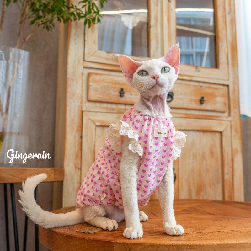 GINGERAIN® Heart Doll Pet Dress - KIKOPALS