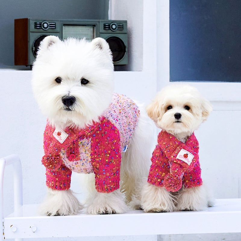 MookiPet®  Knitted Hat and Scarf for Dogs & Cats