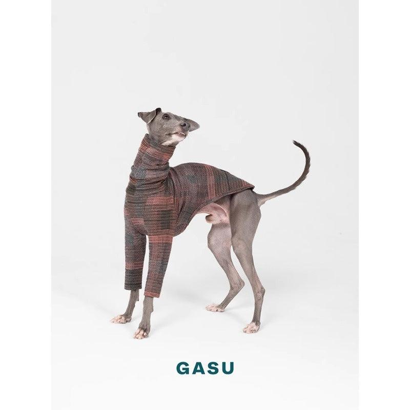 GASU® Pink and Brown Gingham Dog Apparel - KIKOPALS