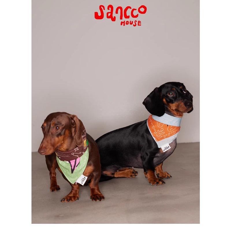 SANCCO® Paisley Graffiti Pet Bandana - KIKOPALS
