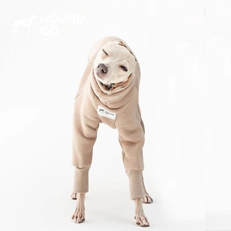 Hound Co.® Soft Fleece Solid Color Dog Jumpsuit - KIKOPALS