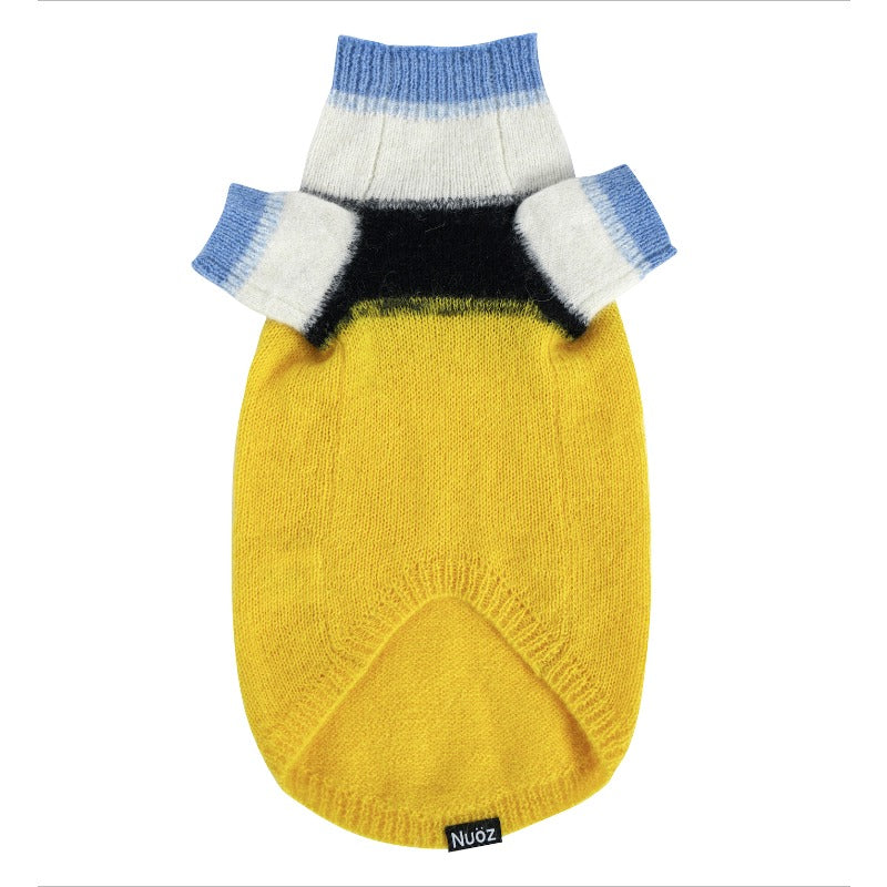 Nuoz® Gradient Color Block Sleeveless Knit Vest for Dogs