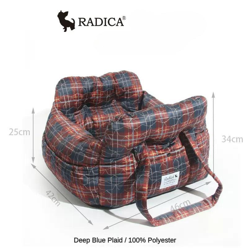 Radica® Plaid Pet Car Seat Bed - KIKOPALS