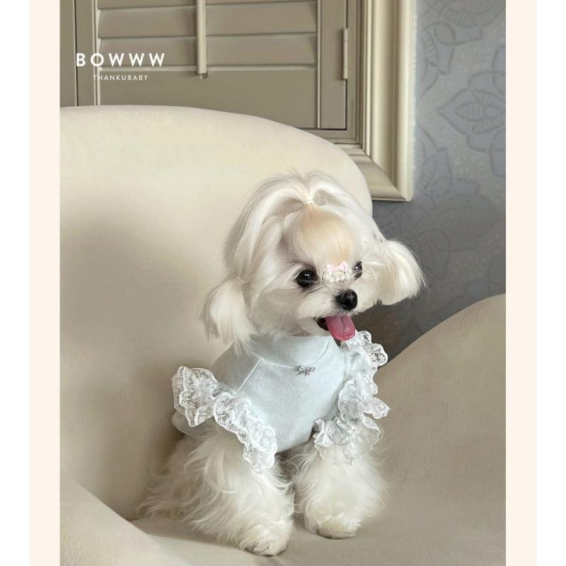 BOWWW®French Girl Knit Bottoming Pet Shirt - KIKOPALS