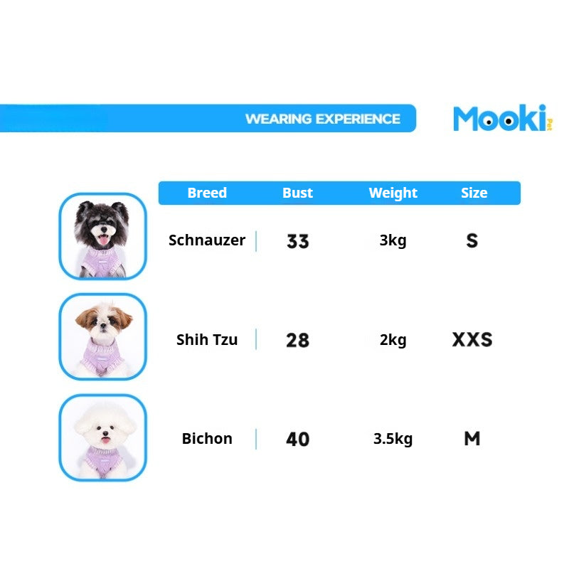 MookiPet® Spray-Painted Sweater Vest for Dogs and Cats – Vintage Style