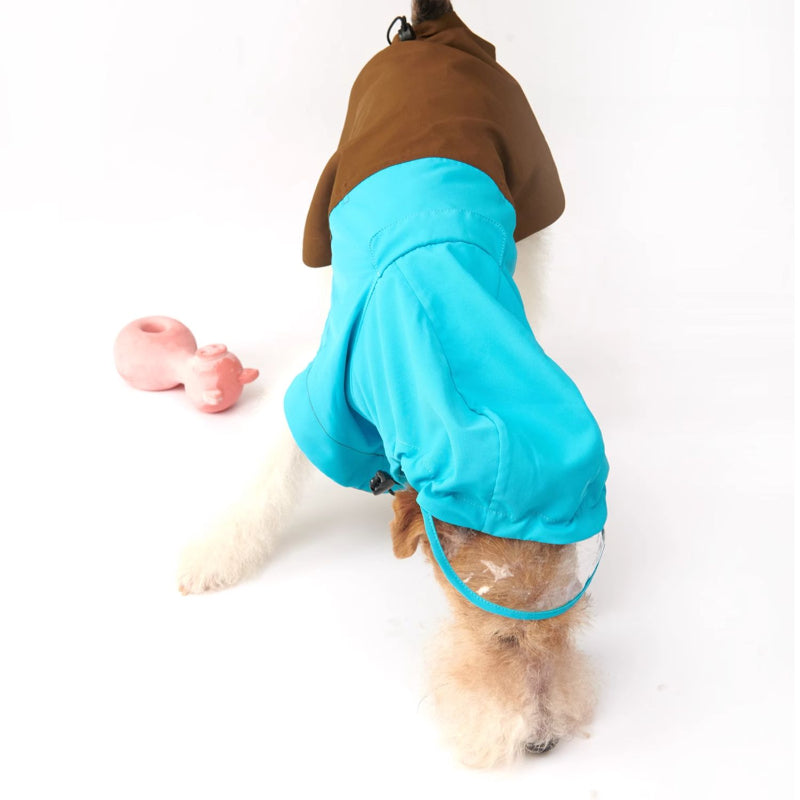 Nuoz® Pet Hooded Raincoat - Versatile Fit for Dogs – Water-Resistant and Comfortable
