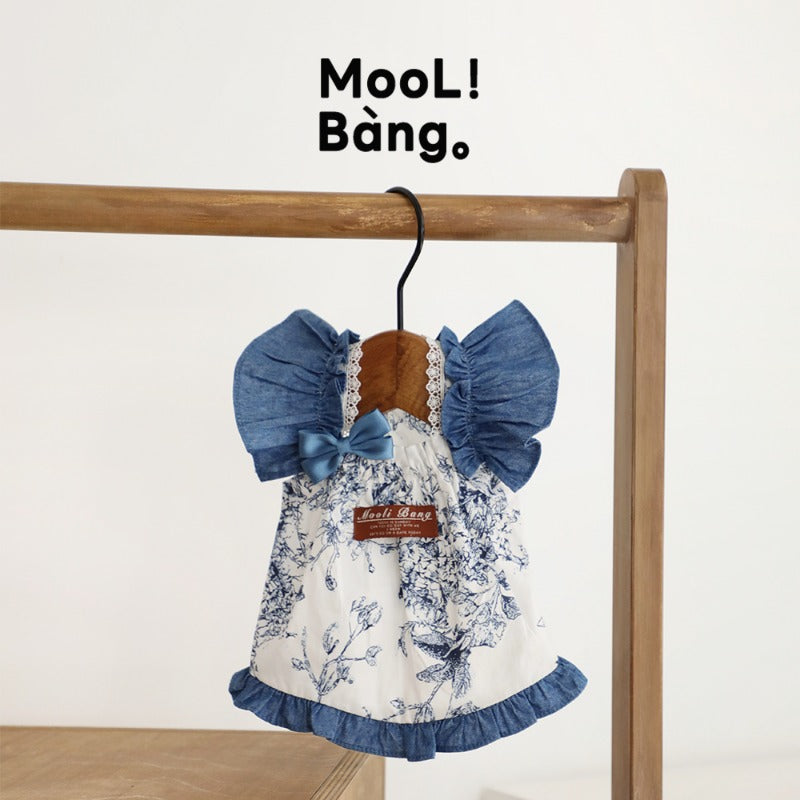 MooliBang® French Style Sleeveless Dress for Small Dogs