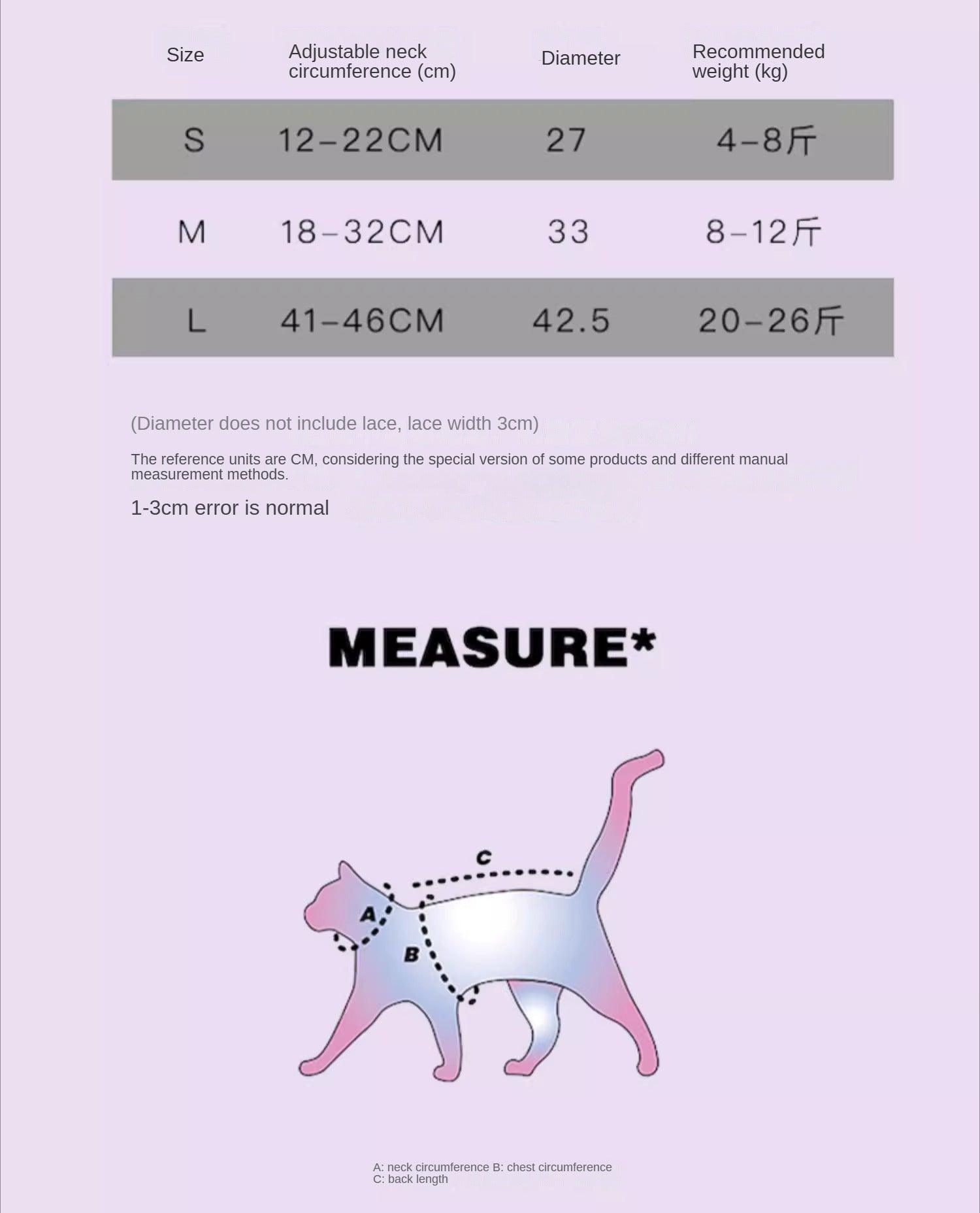 LazyEazy® Adjustable Cat Elizabethan Collar - KIKOPALS