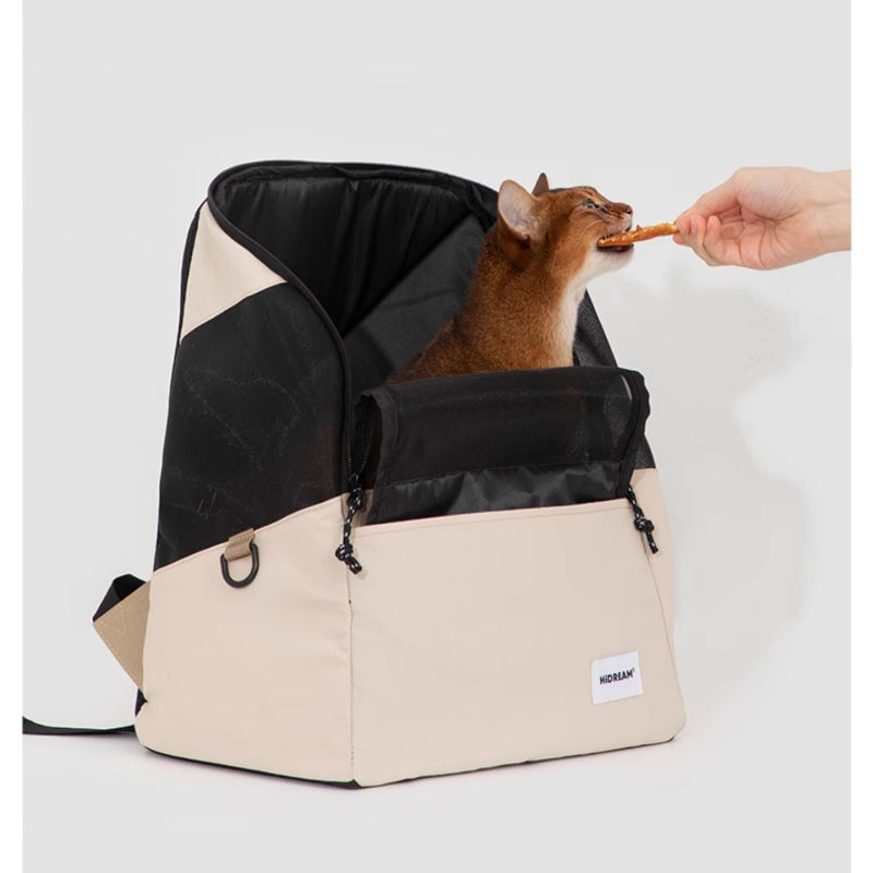 HiDREAM® Breathable Pet Backpack for Cats & Small Dogs