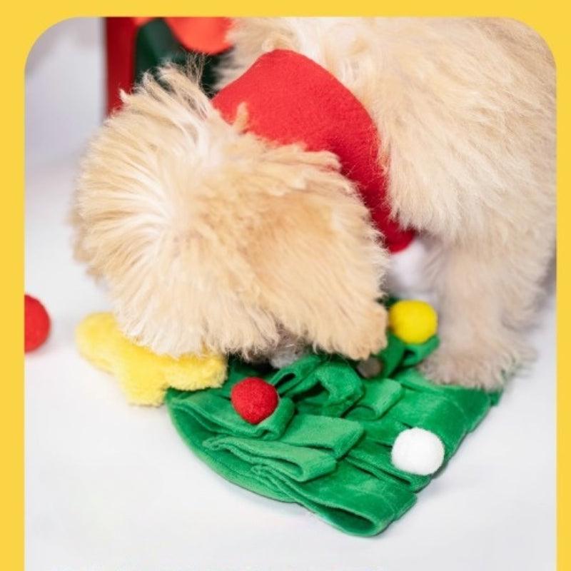 PETSVILLE® Reindeer Ball & Starry Christmas Tree Dog Toy - KIKOPALS