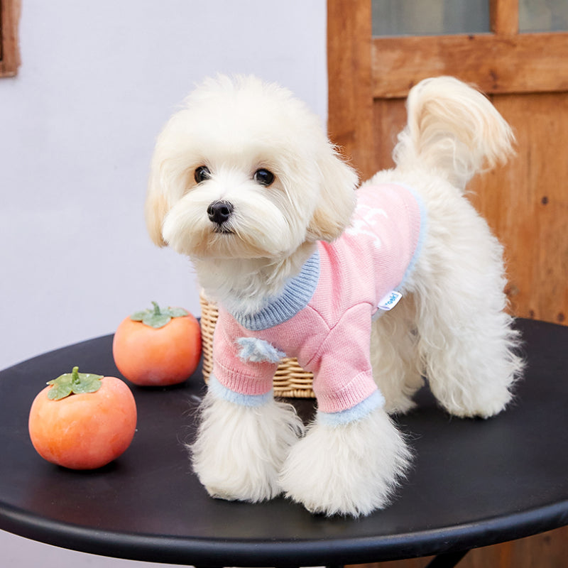 MookiPet® Thickened Pink Sweater for Dogs