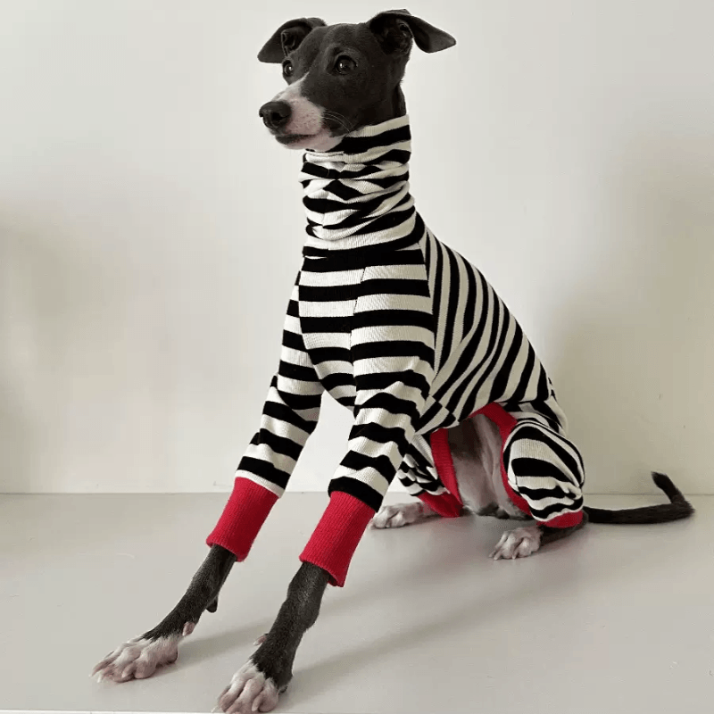 A HUNTING DOG® Striped Dog Jumpsuit - KIKOPALS