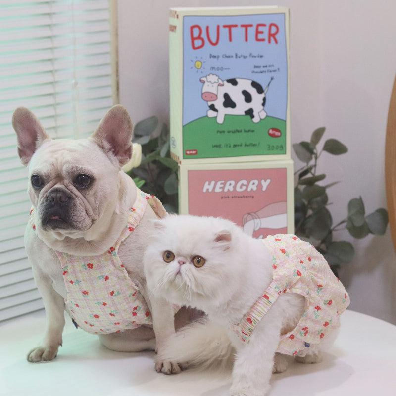 KIKOPALS® Floral Suspender Pet Dress - KIKOPALS