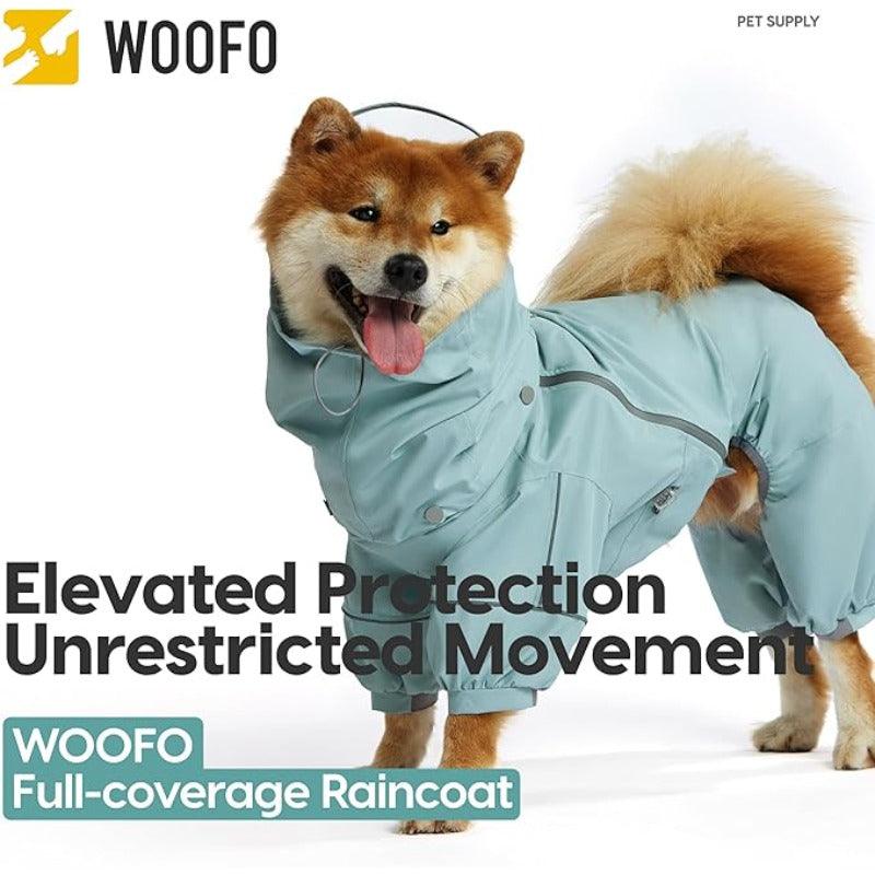 WOOFO® Full-coverage Dog Raincoat - KIKOPALS