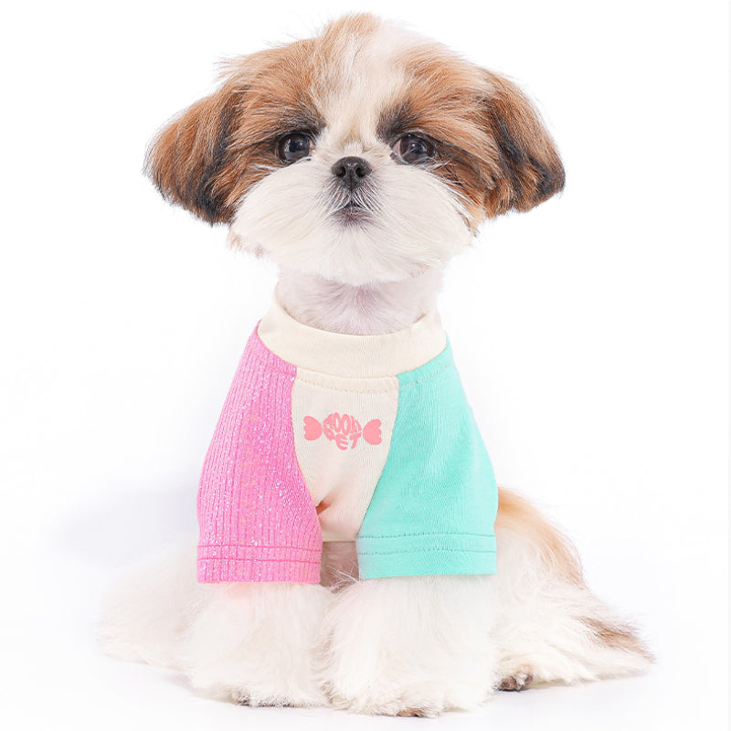 MookiPet® Beige Donut T-Shirt for Dogs