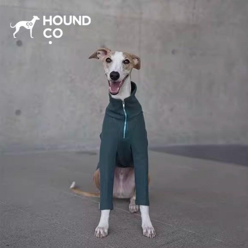 Hound Co.® Ribbed Half-Zip Dog Top - KIKOPALS